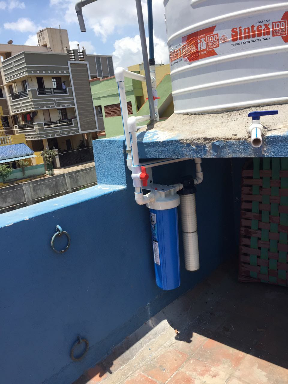 3M - IAS 802F & IAS 102T installation for 5 micron Sediment filter & Scale Prevention System