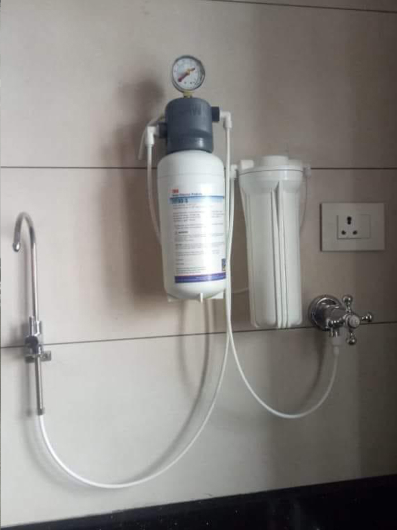 7th product photos - with pre filter and bacterial free water.